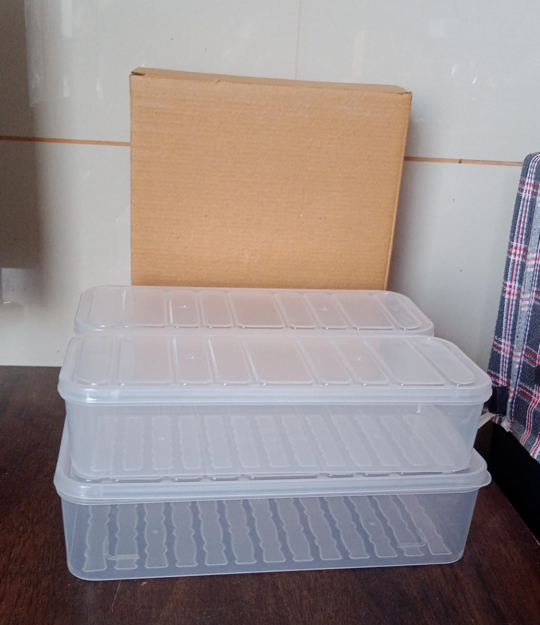 5637 Plastic Food Storage Container For Fridge Fridge Storage Boxes With Lid Stackable Fridge Storage Containers Freeze Organizer Items And Storage Vegetable Storage Box For Fridge (3 Pcs Set) 5637 Plastic Food Storage Container For Fridge Fridge Storage Boxes With Lid Stackable Fridge Storage Containers Freeze Organizer Items And Storage Vegetable Storage Box For Fridge (3 Pcs Set)